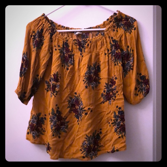 Floral pattern 3/4 blouse - Picture 1 of 2